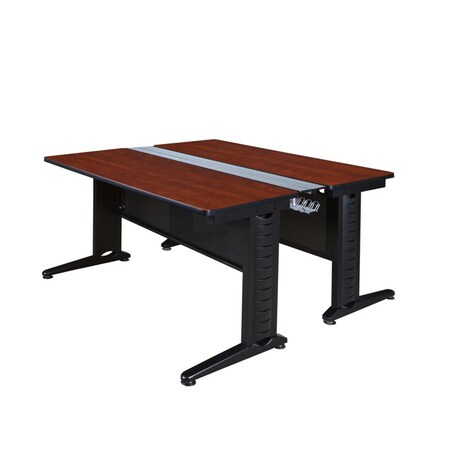 Fusion Fusion Benching Systems, 58 D X 29 H, 72 W X Wood, Metal, Cherry MFB7258CH